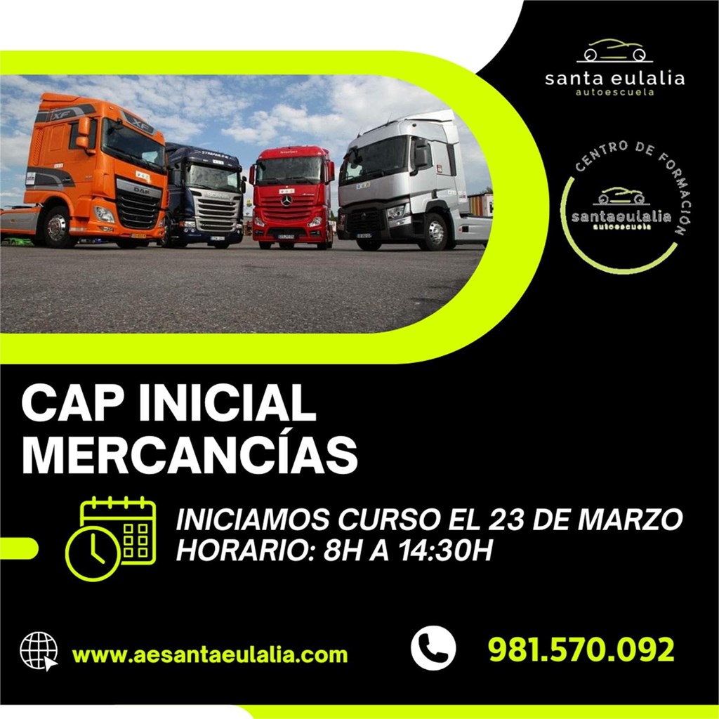 Foto 1 CURSO CAP INICIAL MERCANCIAS 