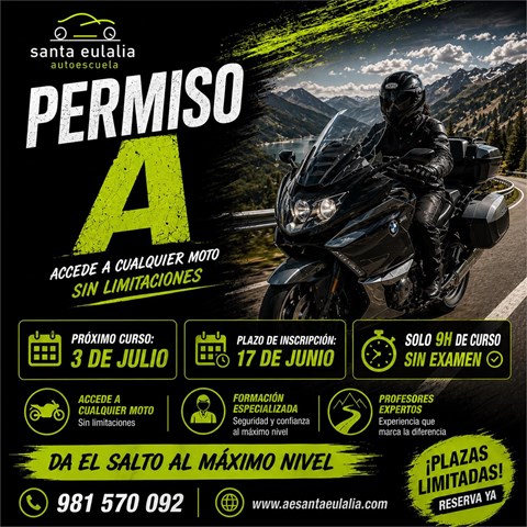CURSO PERMISO A