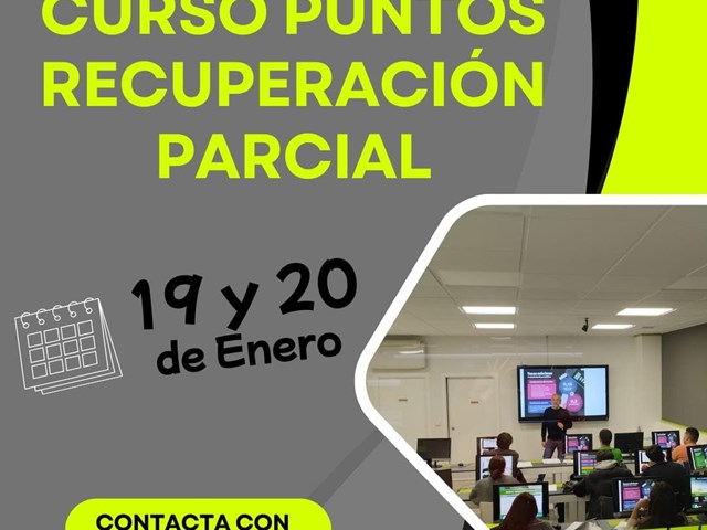 CURSO RECUPERACIÓN PUNTOS PARCIAL