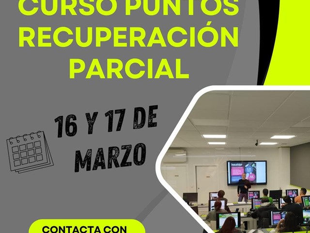 CURSO RECUPERACIÓN PUNTOS PARCIAL