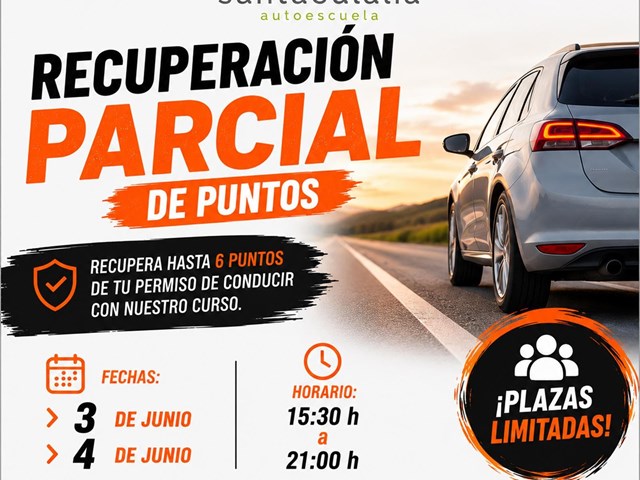 CURSO RECUPERACIÓN PUNTOS PARCIAL