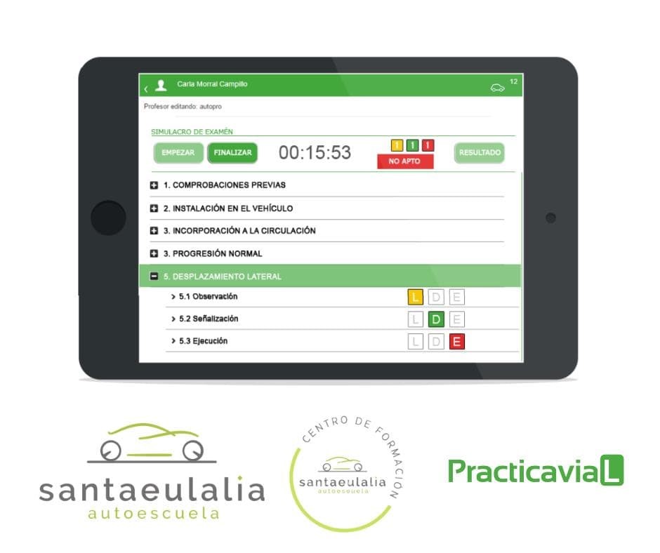 Tráfico actualiza las fichas de seguimiento de enseñanza de los permisos de conducir - Imagen 2